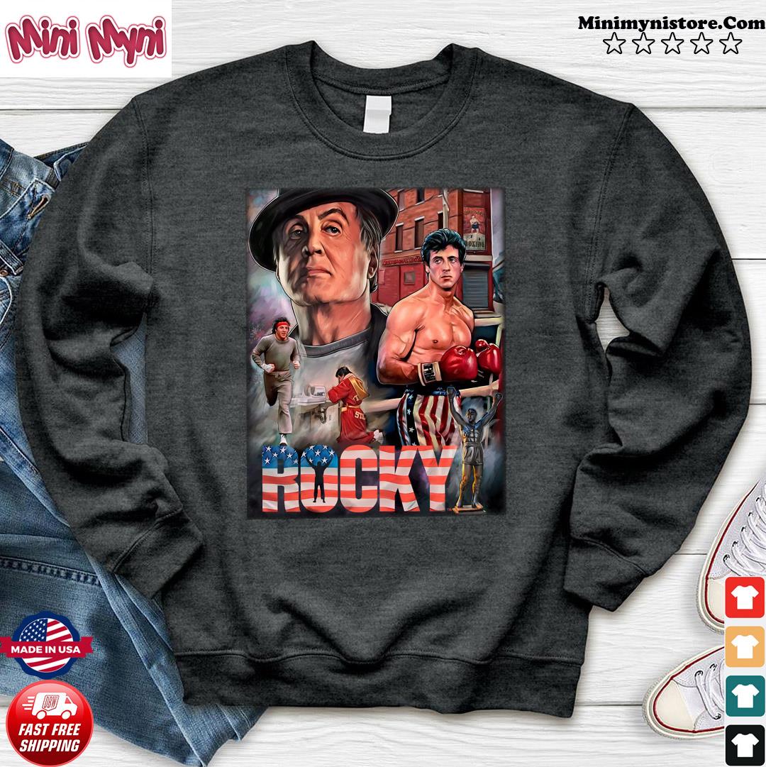 rocky balboa long sleeve shirts