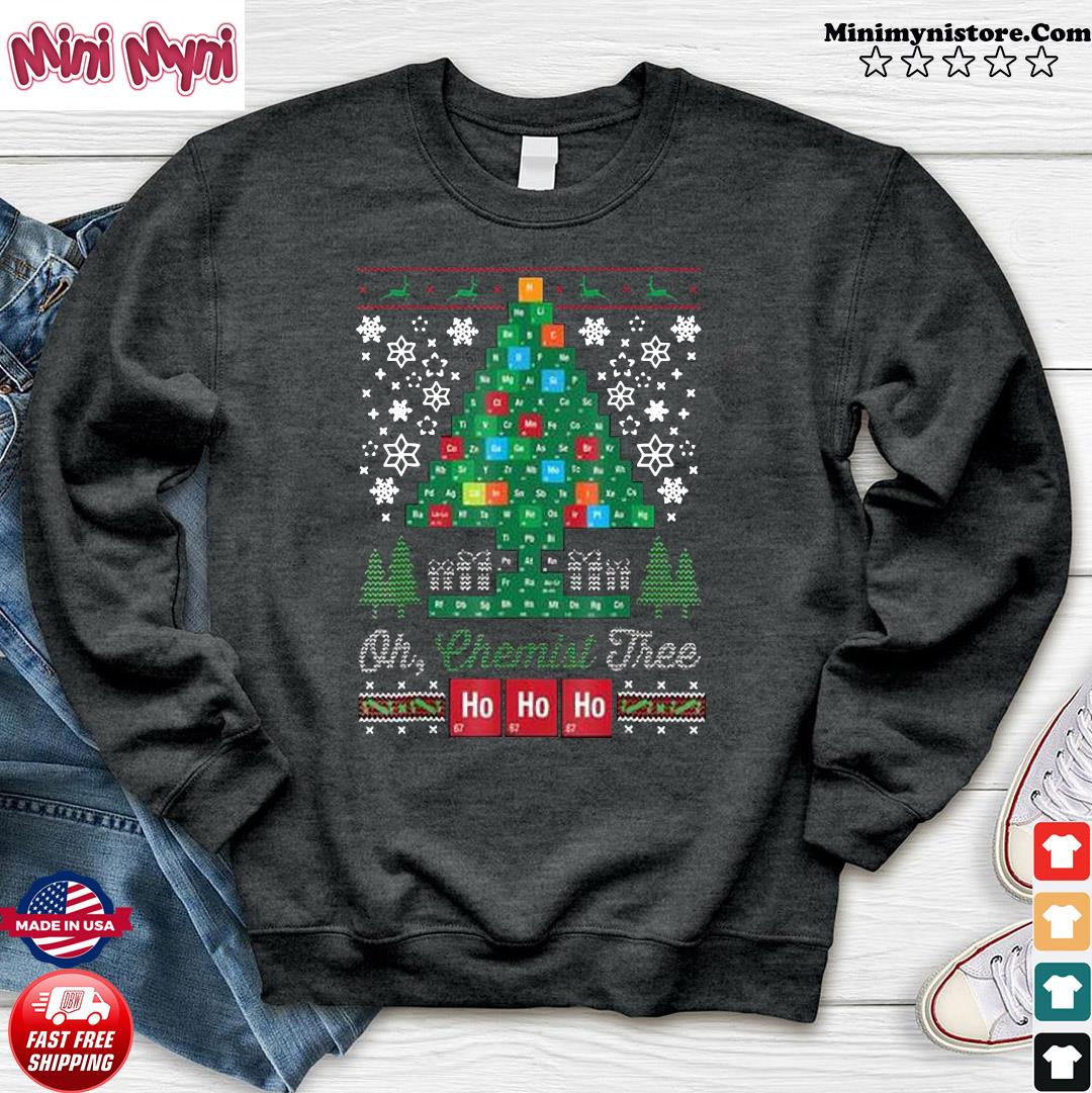 chemist tree sweater