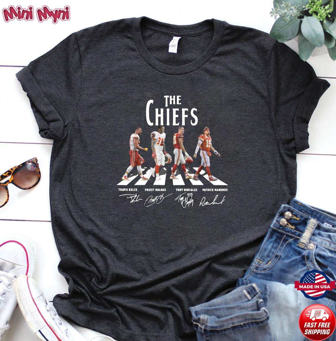 chiefs abbey road shirt