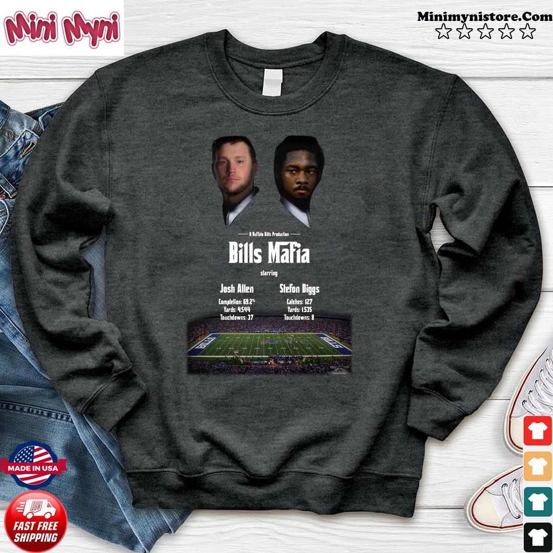 Official josh allen and stefon diggs buffalo connection shirt, hoodie,  sweater, long sleeve and tank top