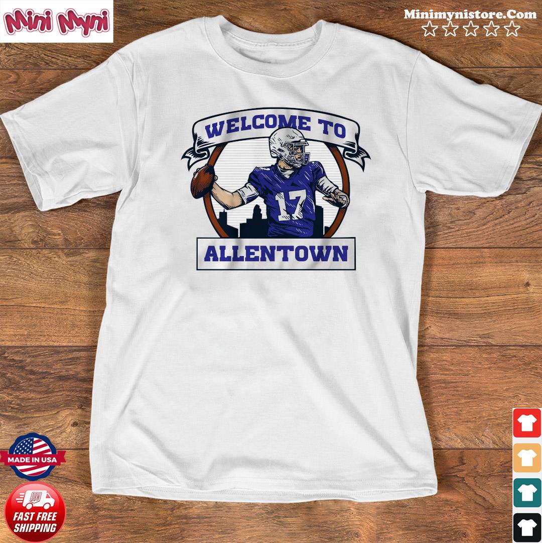 josh allen allentown shirt