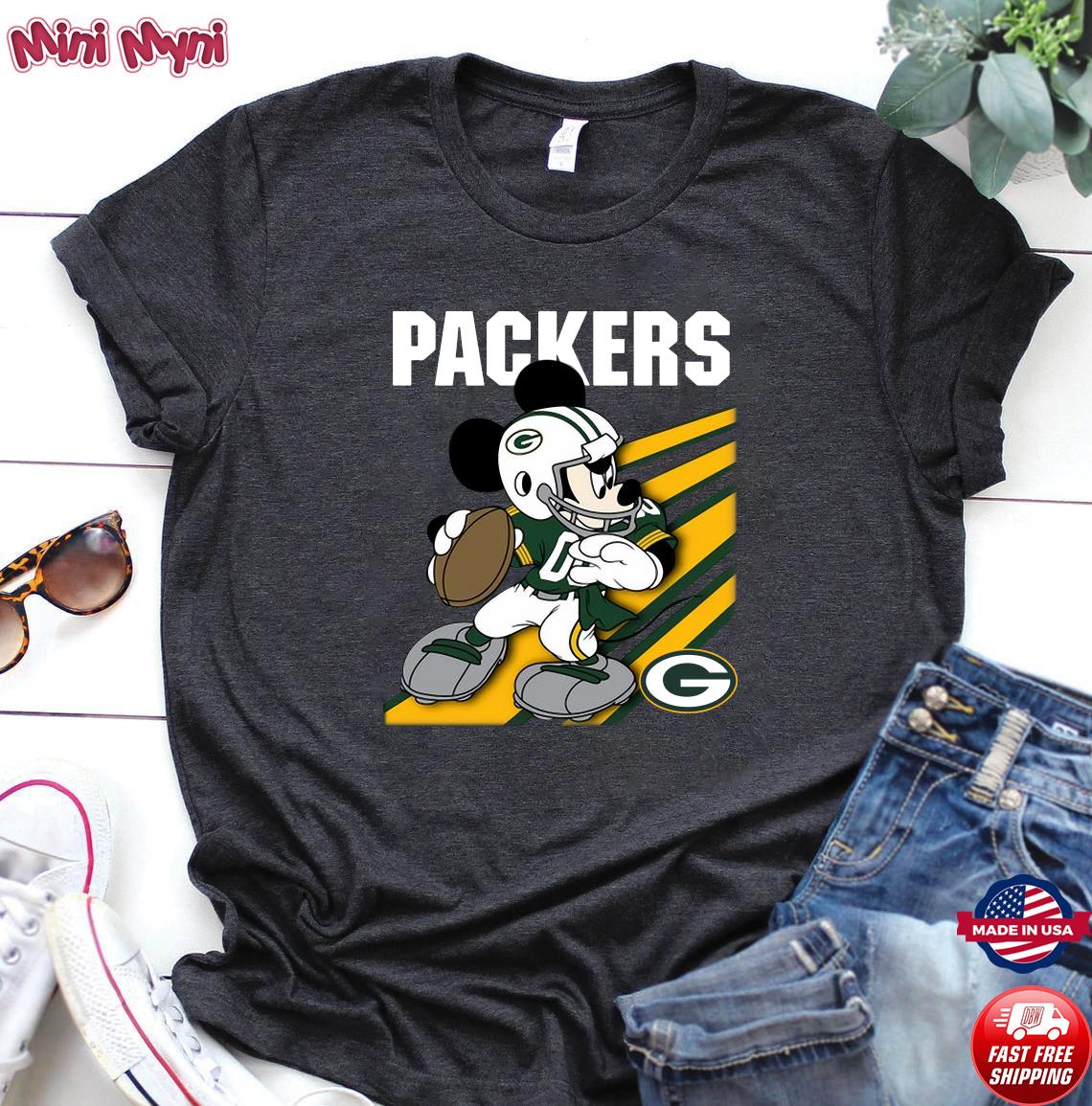 Green Bay Packers Put Trash In Its Place Funny T-Shirt - T-shirts