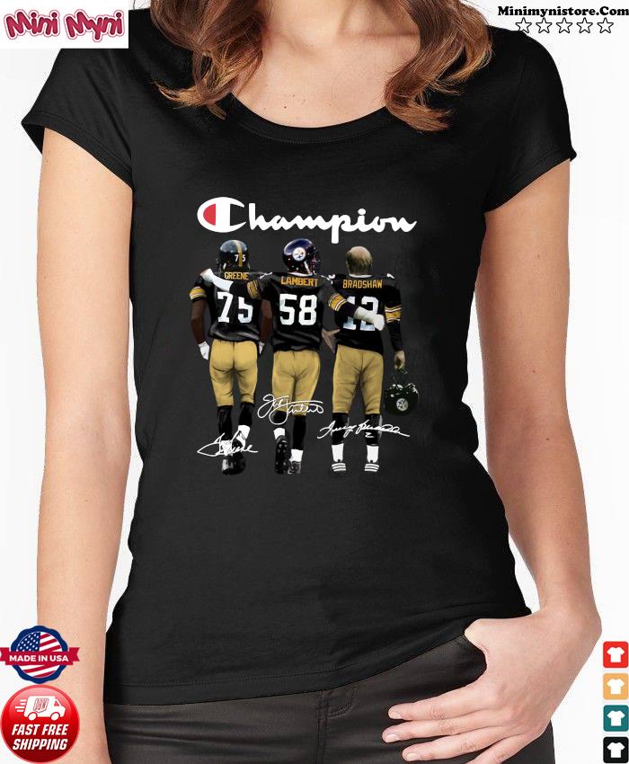 Jack Lambert Pittsburgh Steelers Champs Shirt