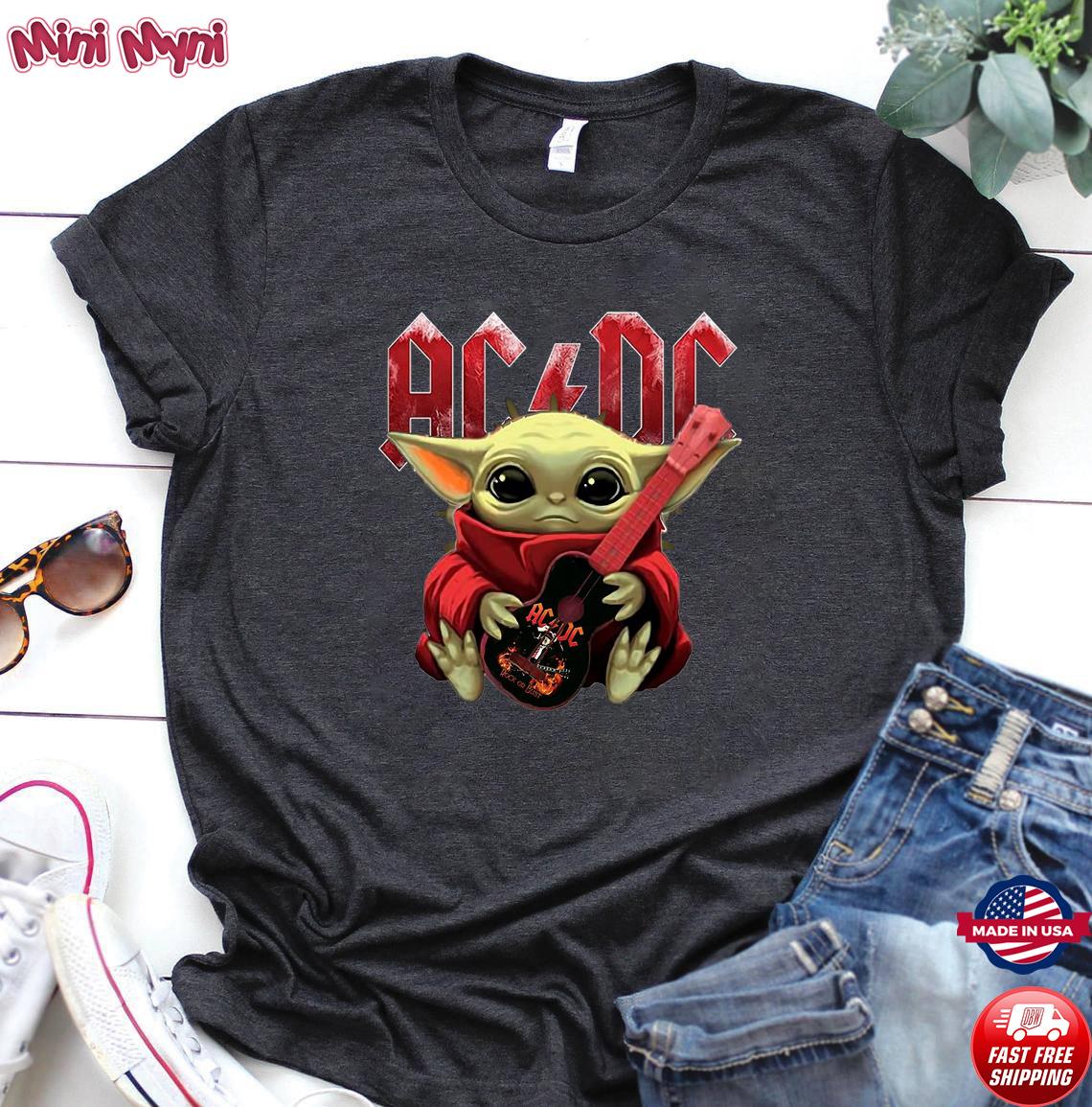 baby ac dc shirt