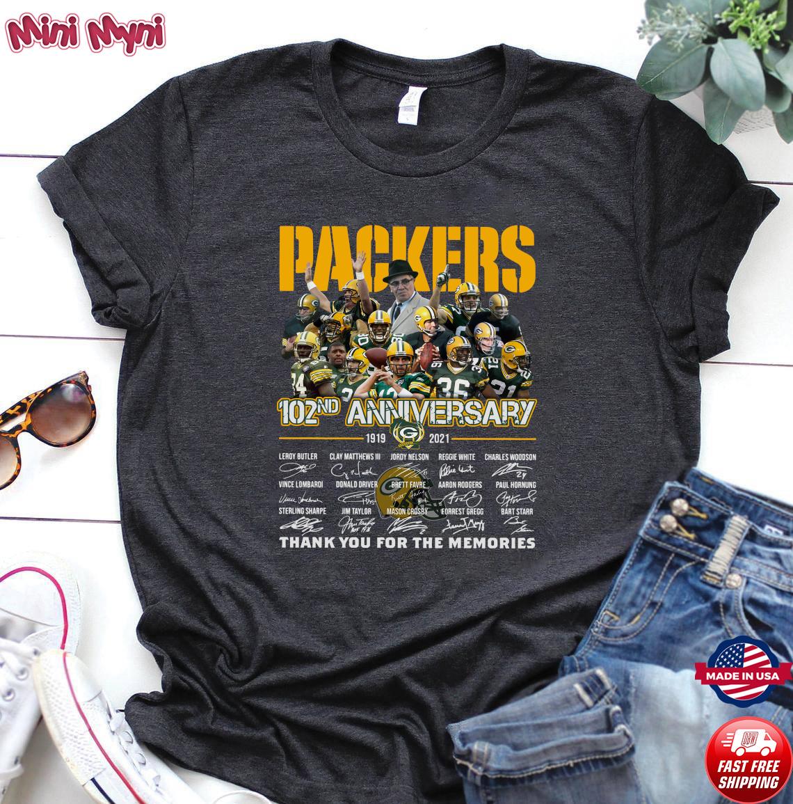 Green Bay Packers 2021 NFC north division Champions signatures shirt,  hoodie, sweatshirt and tank top